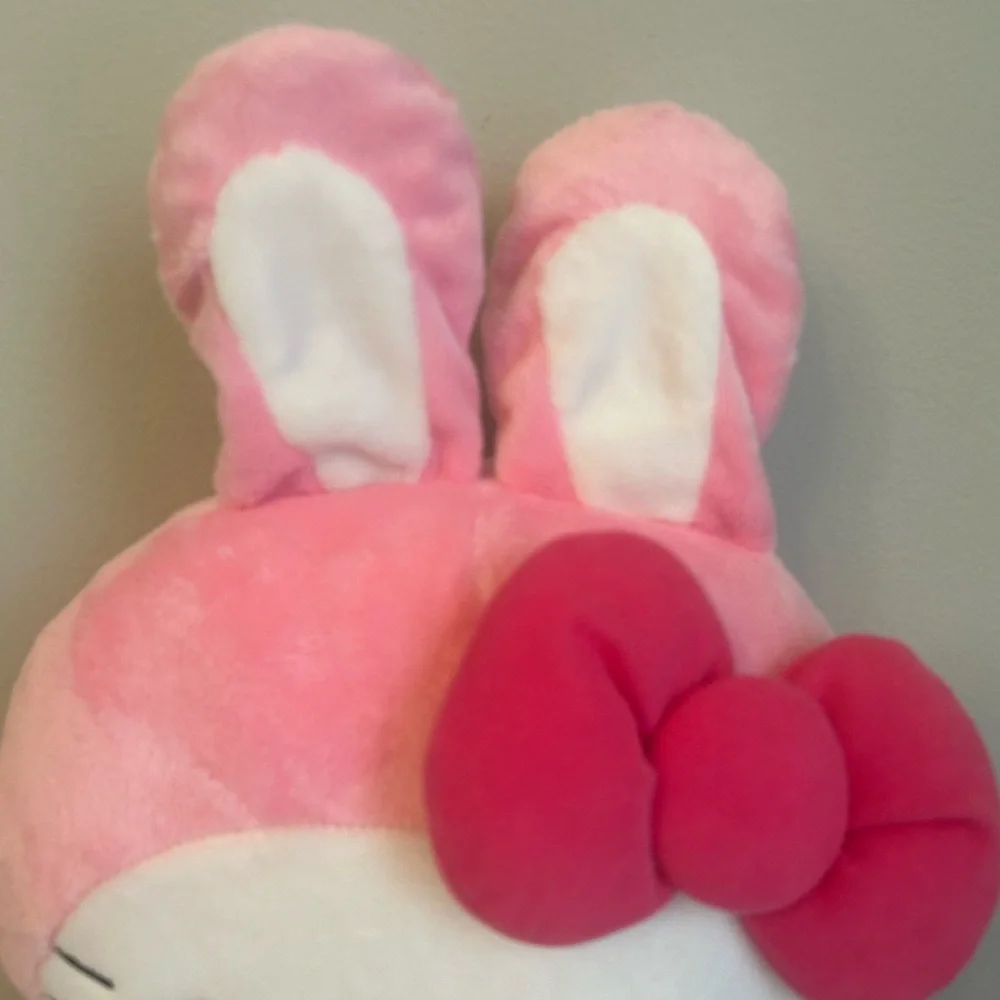 Sanrio Hello Kitty Plush Pink Bunny Rabbit Stuffed Animal‎ SK Japan 8”